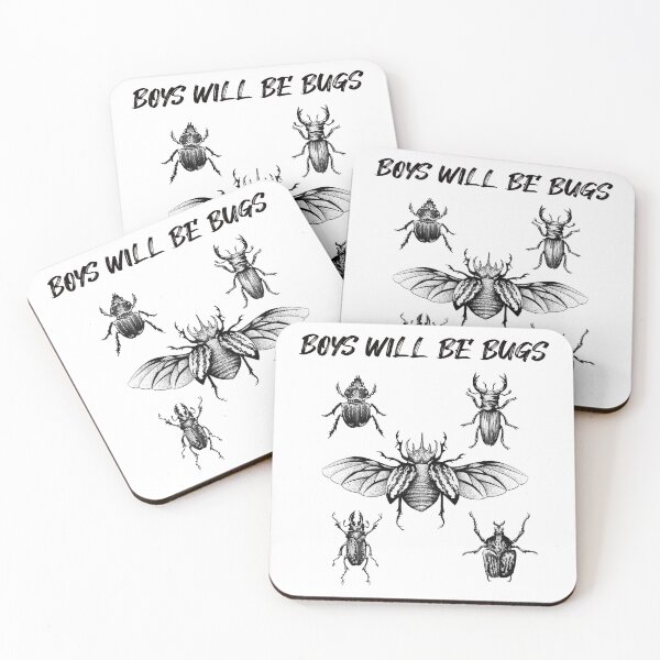 Item preview, Boys Will Be Bugs (with caption) designed and sold by Wyyrmwood.