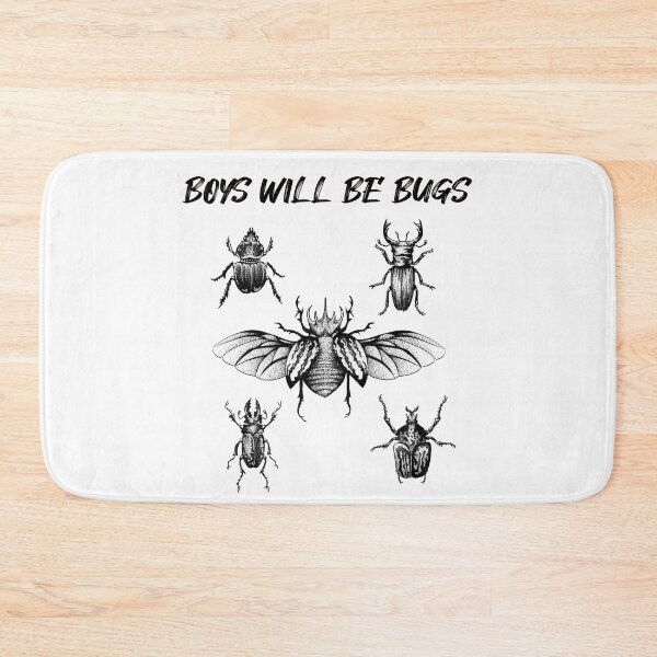 Item preview, Boys Will Be Bugs (with caption) designed and sold by Wyyrmwood.