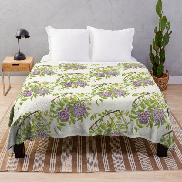 Item preview, American wisteria - Botanical Illustration designed and sold by chimakingthings.