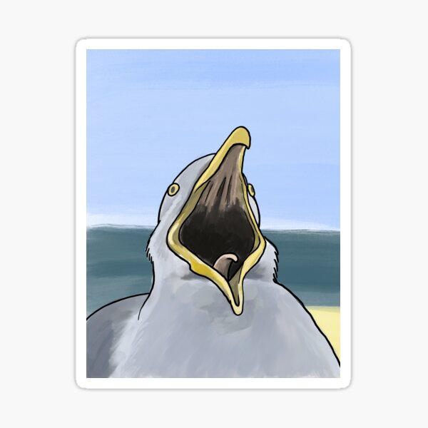 Item preview, A gull!  designed and sold by famousdinosaurs.