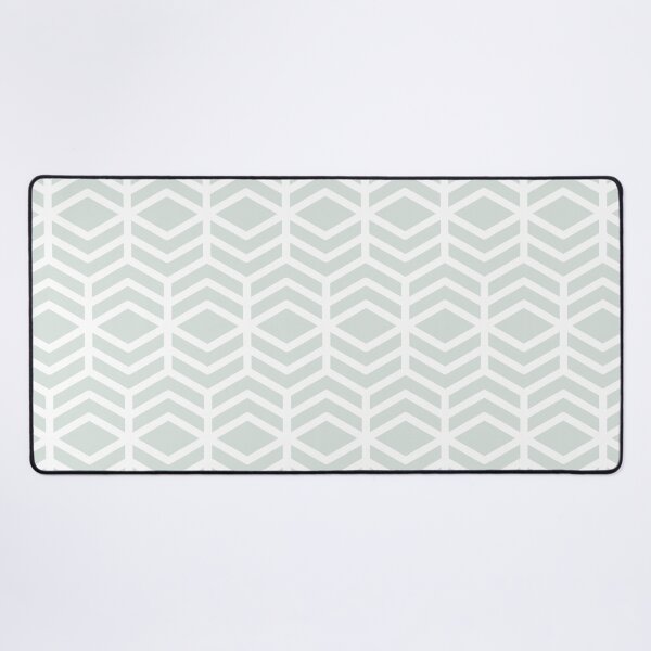 Item preview, Blue Gray and White Chevron Line Shape Pattern Pairs DV 2022 Popular Colour Mellow Blue 0468 designed and sold by ColorOfTheYears.