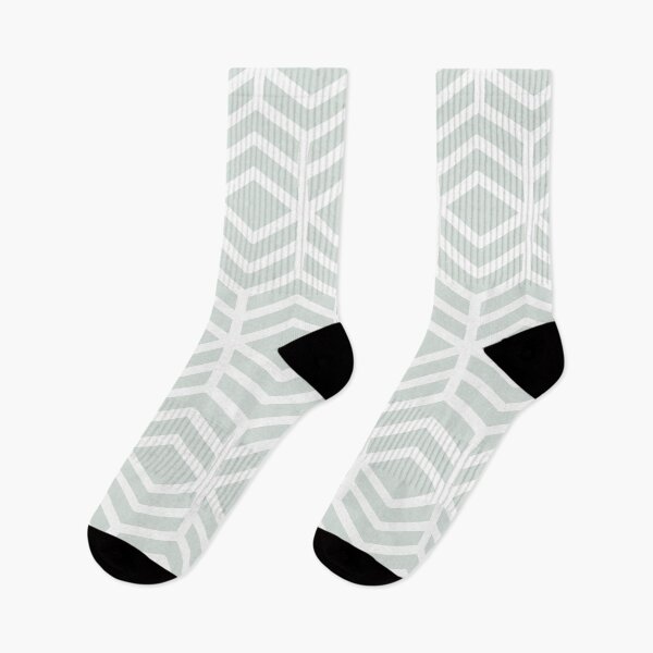 Item preview, Blue Gray and White Chevron Line Shape Pattern Pairs DV 2022 Popular Colour Mellow Blue 0468 designed and sold by ColorOfTheYears.