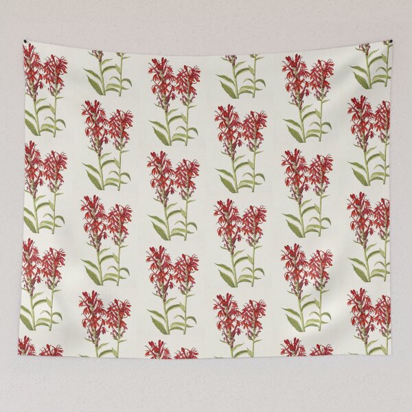 Item preview, Cardinal flower - Botanical Illustration designed and sold by chimakingthings.