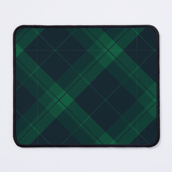 Item preview, Large Scale Green and Black Christmas Plaid Pattern designed and sold by BigAl3D.
