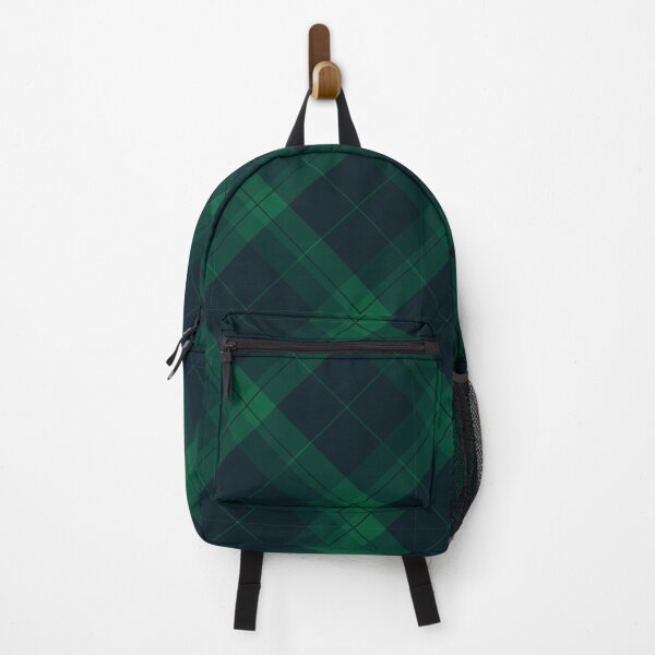 Item preview, Large Scale Green and Black Christmas Plaid Pattern designed and sold by BigAl3D.