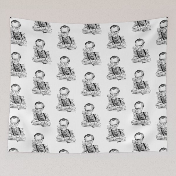 Item preview, Larry King designed and sold by Ryan Biddle.