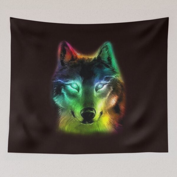 Item preview, wolf wolves lover gift artsy animal wildlife designed and sold by MelisaElder.