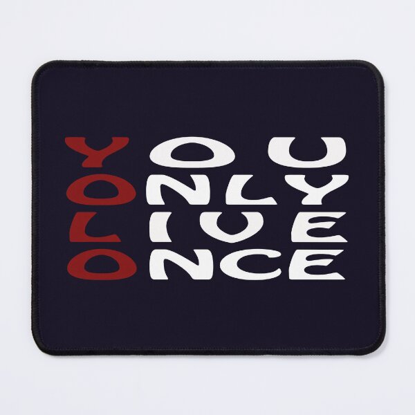 Item preview, YOLO YOU ONLY LIVE ONCE designed and sold by Form-2-idea.