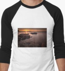 Sunset over Donegal Men's Baseball ¾ T-Shirt