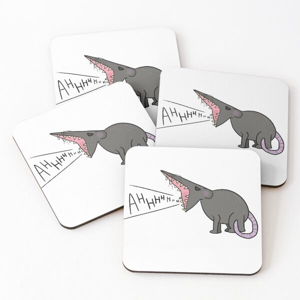 Item preview, Screaming, upset possum designed and sold by Addie-w-W.