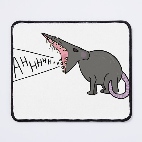 Item preview, Screaming, upset possum designed and sold by Addie-w-W.