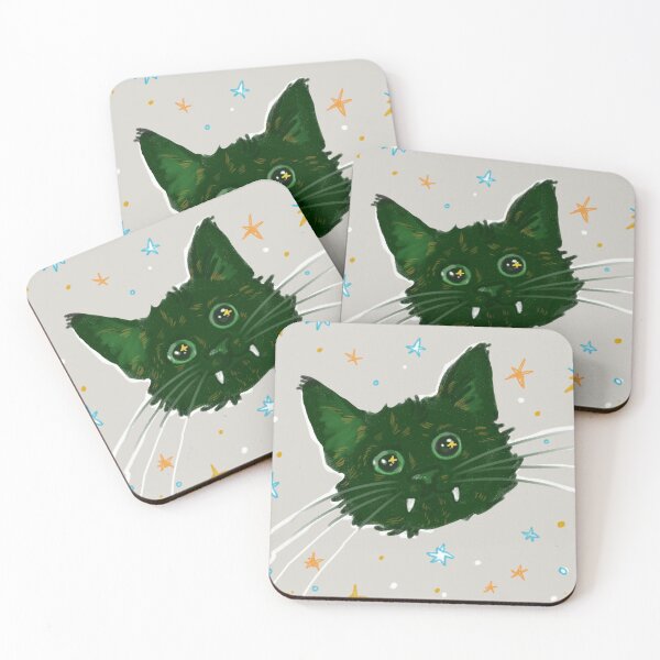 Item preview, Sparkling cat designed and sold by ladyredybird.