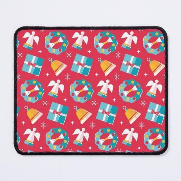 Item preview, Сhristmas mood on red background with angels designed and sold by TrendyThings37.