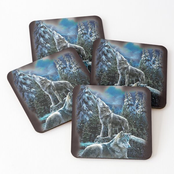 Item preview, The Mountain Men's Wolf Lookout designed and sold by MelisaElder.