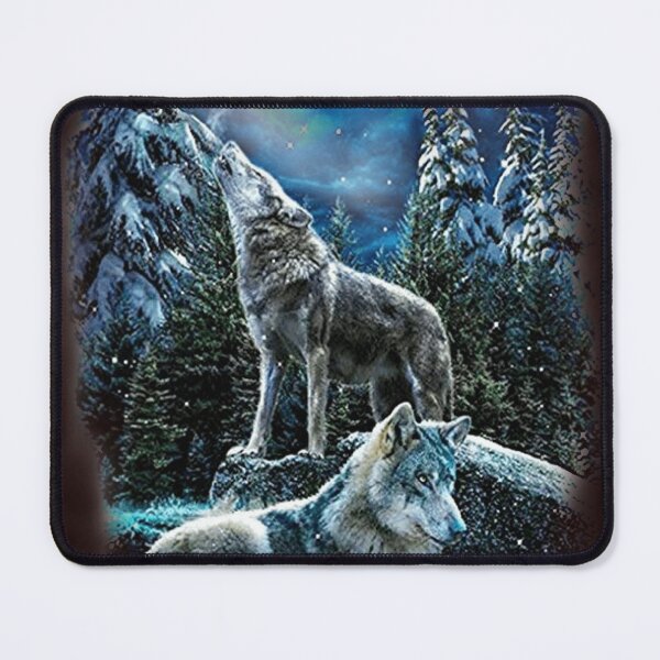 Item preview, The Mountain Men's Wolf Lookout designed and sold by MelisaElder.