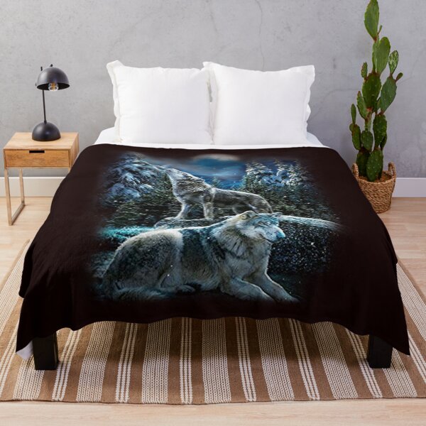 Item preview, The Mountain Men's Wolf Lookout designed and sold by MelisaElder.