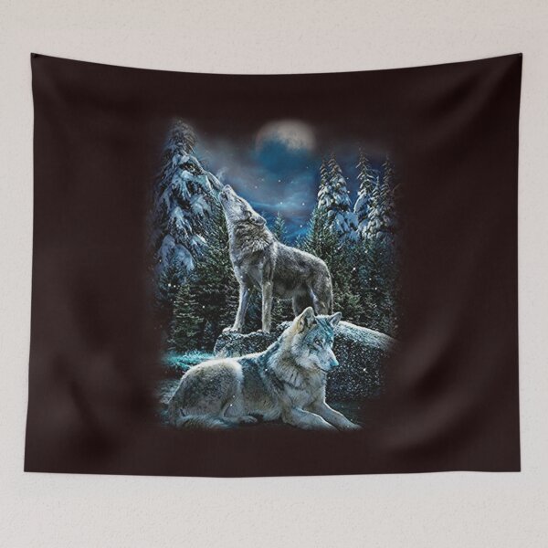 Item preview, The Mountain Men's Wolf Lookout designed and sold by MelisaElder.