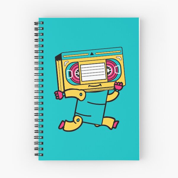Item preview, Happy Running Retro VHS Robot designed and sold by 4U2NV-LDN.