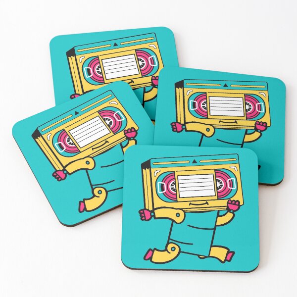 Item preview, Happy Running Retro VHS Robot designed and sold by 4U2NV-LDN.
