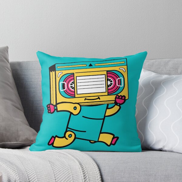 Item preview, Happy Running Retro VHS Robot designed and sold by 4U2NV-LDN.