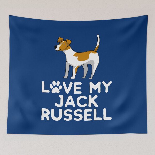 Item preview, Love My Jack Russell designed and sold by KrisSidDesigns.
