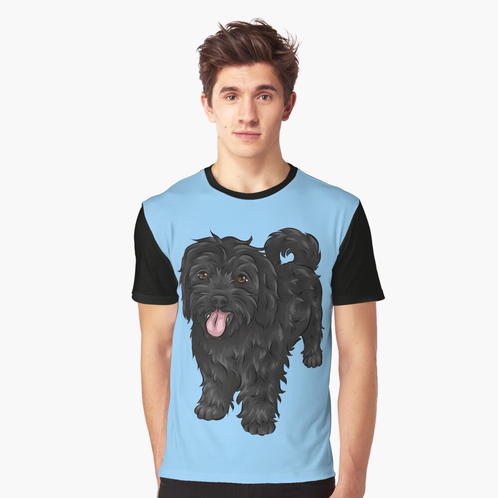 "Cute Cavapoo | Black | Cute Dog Art" Sticker for Sale by shirinsart ...