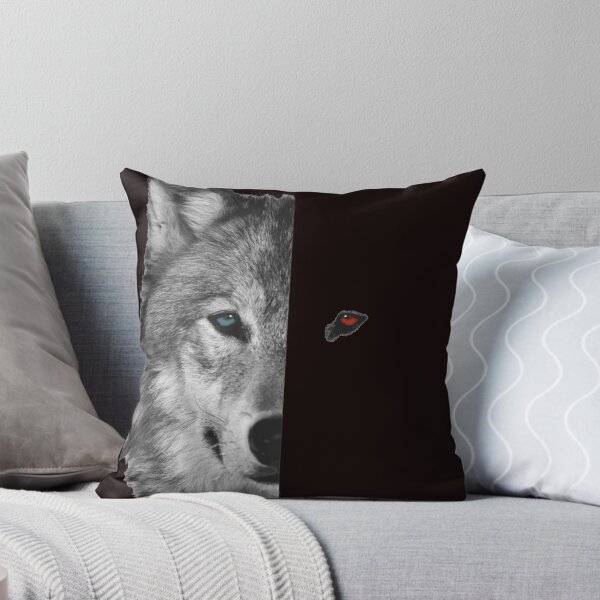 Item preview, Wolf Funny Split Face Wolf Magical Wolves Tee designed and sold by MelisaElder.