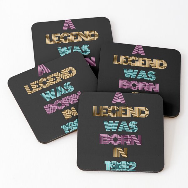 Item preview, Retro A legend was Born in 1982 gifts designed and sold by fra02.