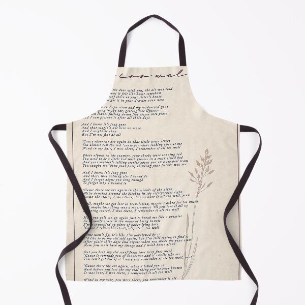 Item preview, all too well lyric designed and sold by MaryZWright.