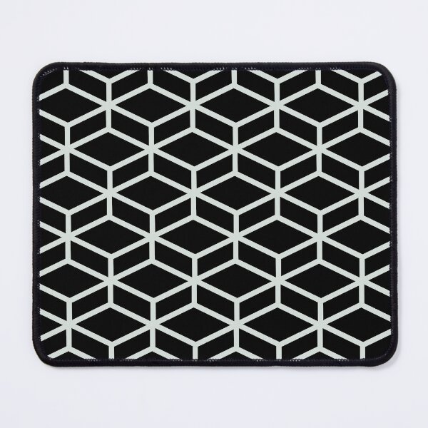 Item preview, Black and Blue Gray Tessellation Line Pattern 8 Pairs DV 2022 Popular Colour Mellow Blue 0468 designed and sold by ColorOfTheYears.