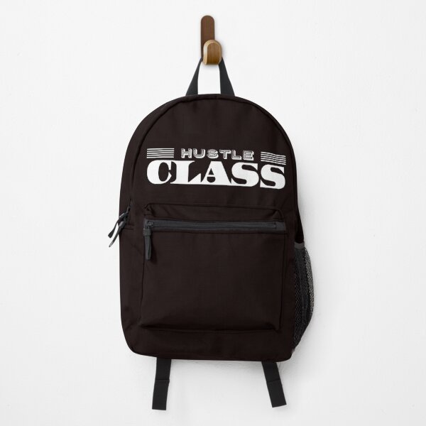 Item preview, Hustle class ,white on black text feature  designed and sold by WeGotThat.