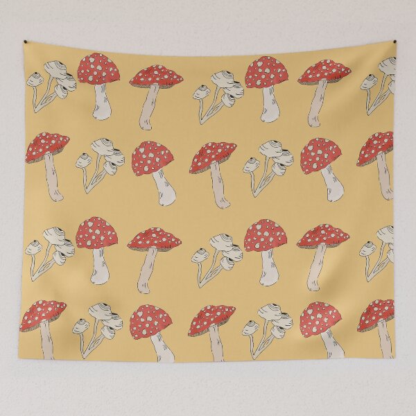 Item preview, mush love - red color combination designed and sold by LillemDesign.