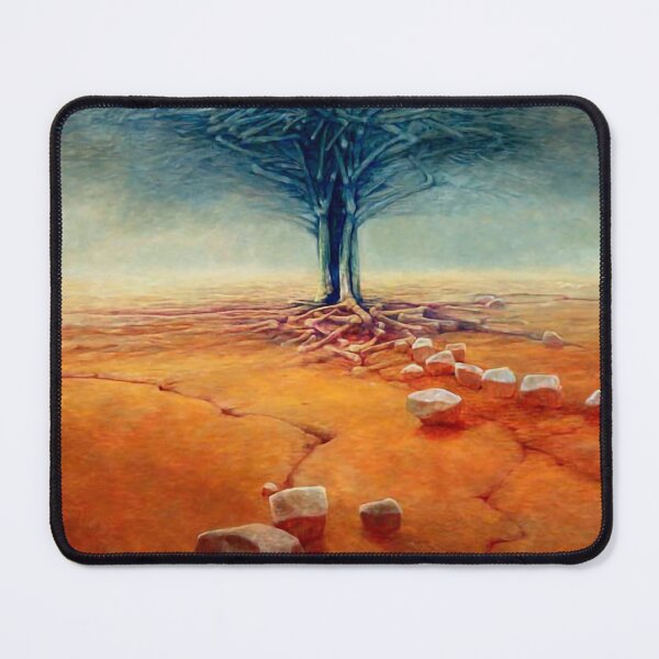 Item preview, Untitled (Uninhabited Region) by Zdzislaw Beksinski designed and sold by ReimagineStore.