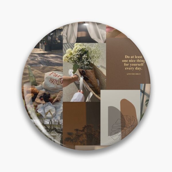 Item preview, earth tones aesthetic collage designed and sold by morgananjos.