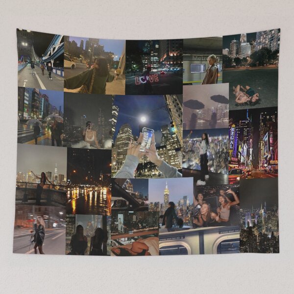 Item preview,  city night life aesthetic collage designed and sold by morgananjos.