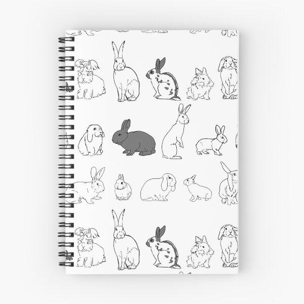 Item preview, Inked bunnies designed and sold by Camilla Fjäder.