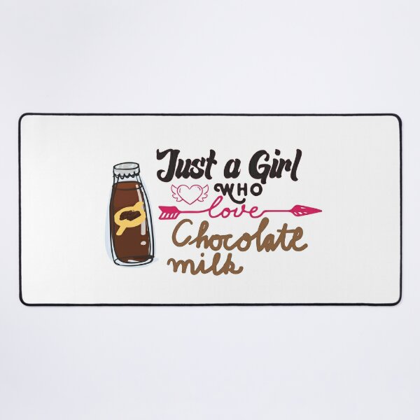 Just A Girl Who Loves Chocolate Milk T-shirt,gifts for coffee lover,gifts  for mom,gifts for sister, | Poster