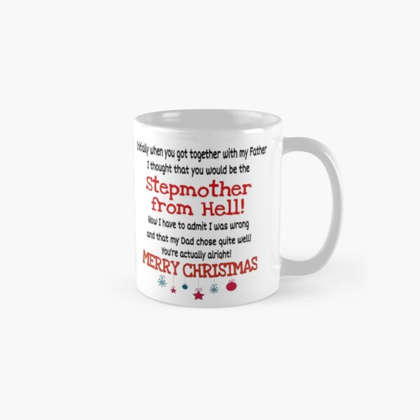 Stepdaughter 12oz Camper Mug from Father Stepdaughter Here's a Silly Mug to Remind You of Just how Awesome You Are Gag Stepdaughter Gifts