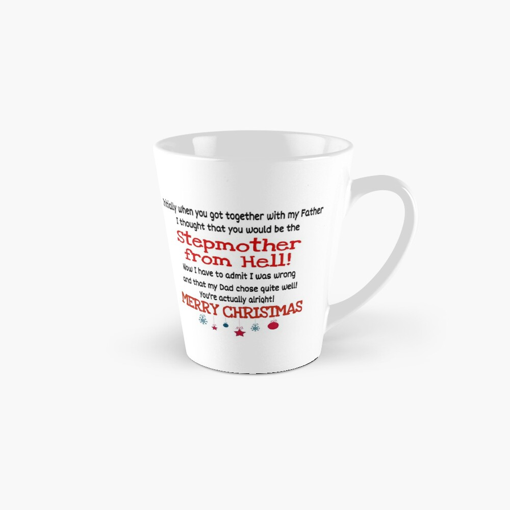 Stepmother From Hell Funny Christmas Present. Step Mom  Coffee Mug for  Sale by GraceRhymesMugs