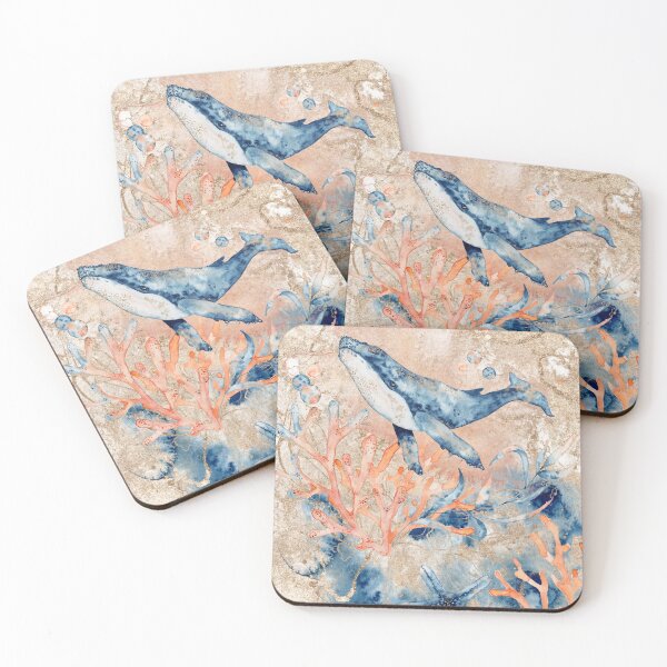 Item preview, Watercolor Whale designed and sold by amira.