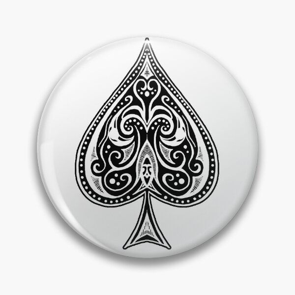Item preview, swirly ace of spades designed and sold by JoeEJackson.