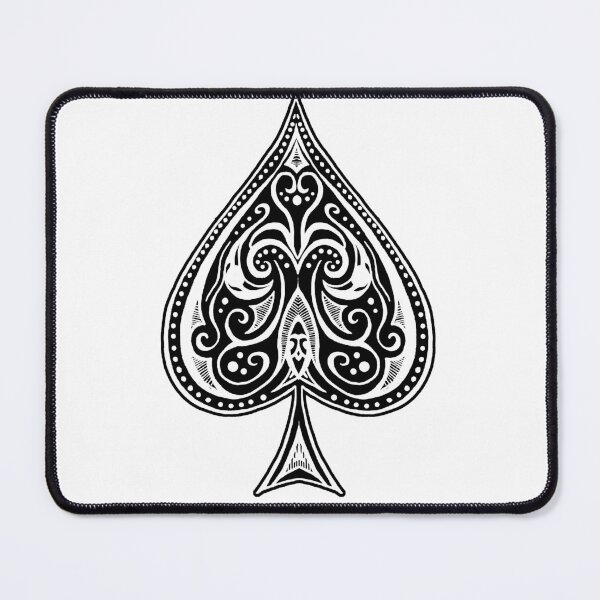 Item preview, swirly ace of spades designed and sold by JoeEJackson.