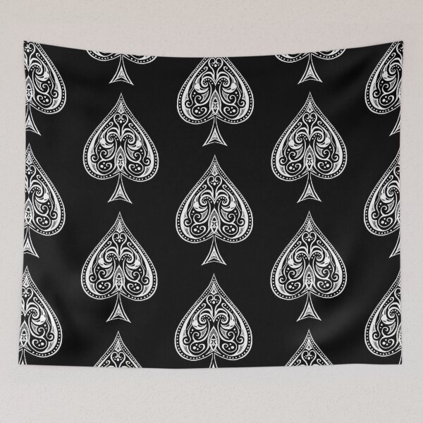 Item preview, swirly ace of spades designed and sold by JoeEJackson.