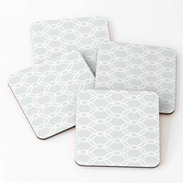 Item preview, Blue Gray and White Tessellation Line Pattern 35 Pairs DV 2022 Popular Colour Mellow Blue 0468 designed and sold by ColorOfTheYears.