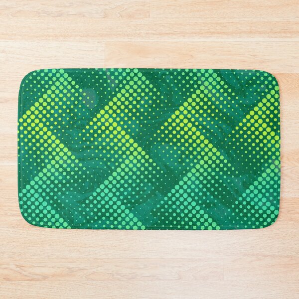 Item preview, Geometric pattern green shades,cool pattern designed and sold by MoSaid.