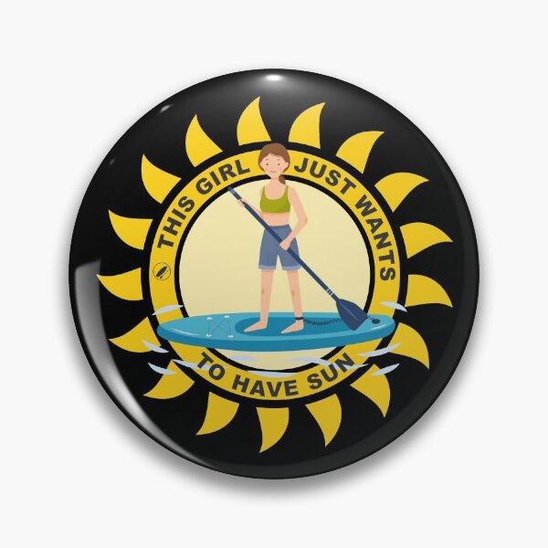 Item preview, Funny paddleboarding ~ This girl just wants to have sun designed and sold by oceanys.