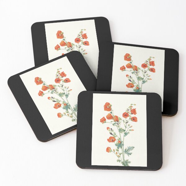 Item preview, Scarlet globemallow - Botanical Illustration designed and sold by chimakingthings.