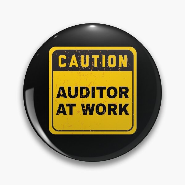 Item preview, CAUTION: Auditor At Work designed and sold by ArqDezines.