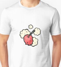 cherry skull symbol Unisex T-Shirt