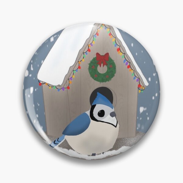 Item preview, Christmas Bird House designed and sold by Cattodoodles.